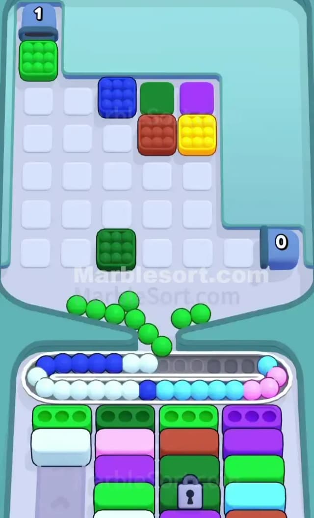 Marble Sort Level 733 Solution 2