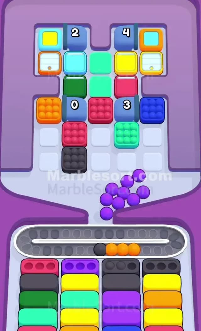 Marble Sort Level 788 Solution 1