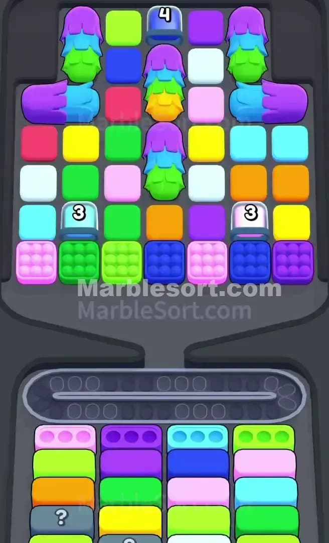 Marble Sort Level 720 Screenshot