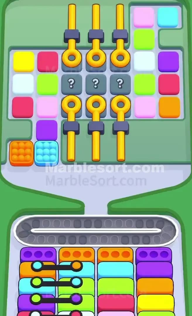 Marble Sort Level 722 Screenshot