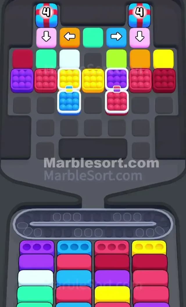 Marble Sort Level 764 Solution 1
