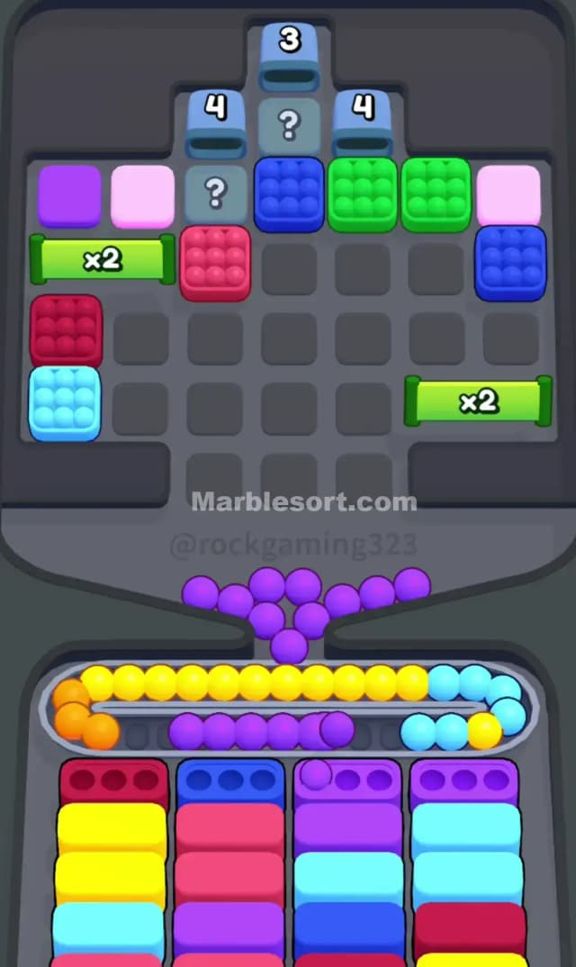 Marble Sort Level 297 Solution 1