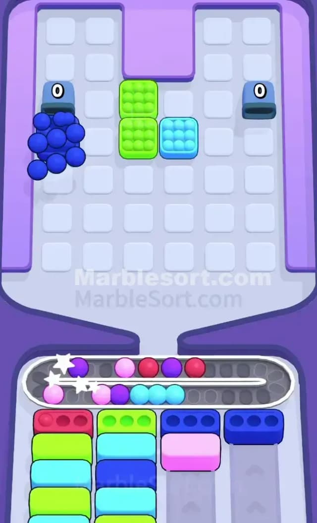 Marble Sort Level 373 Solution 3