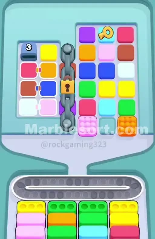 Marble Sort Level 265 Gameplay