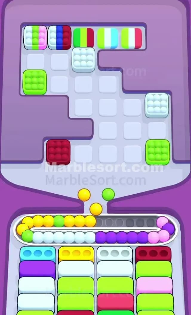 Marble Sort Level 713 Solution 2