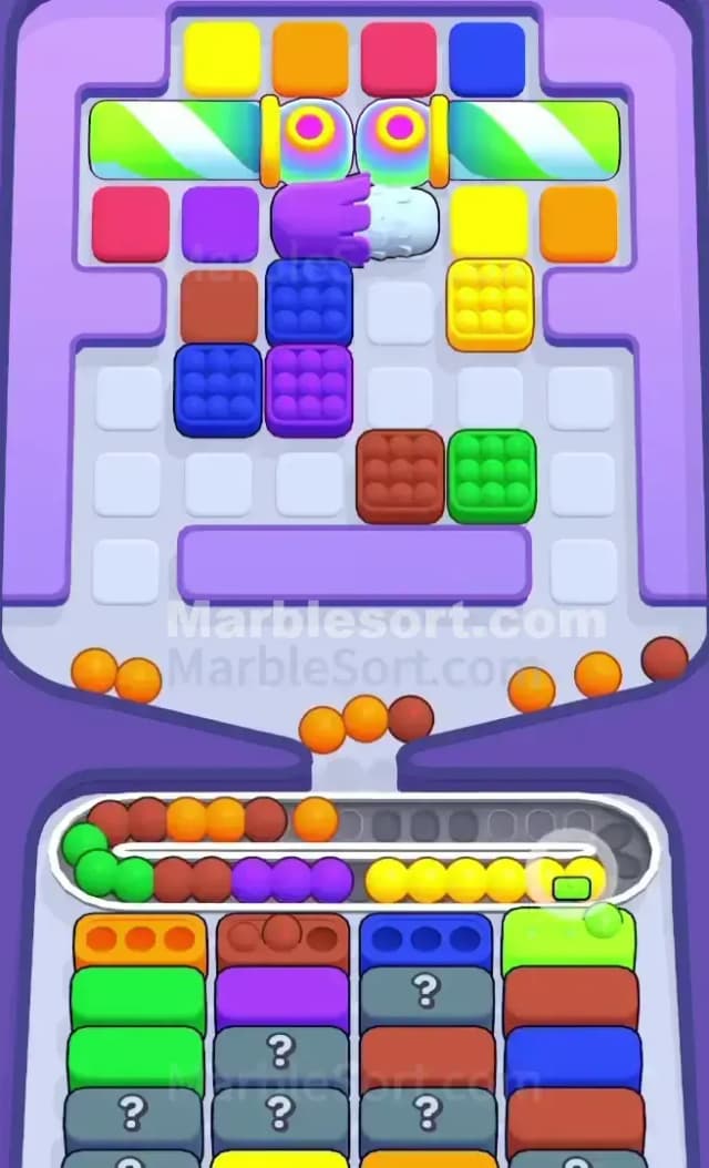 Marble Sort Level 752 Solution 1