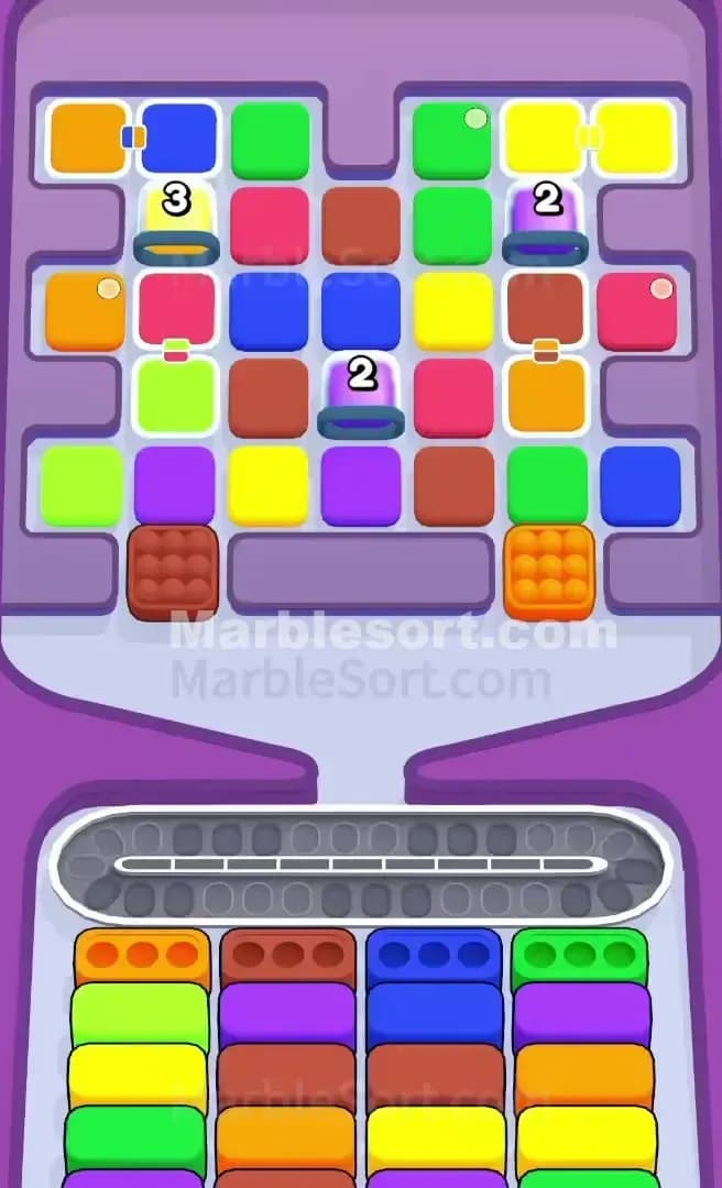 Marble Sort Level 708 Screenshot