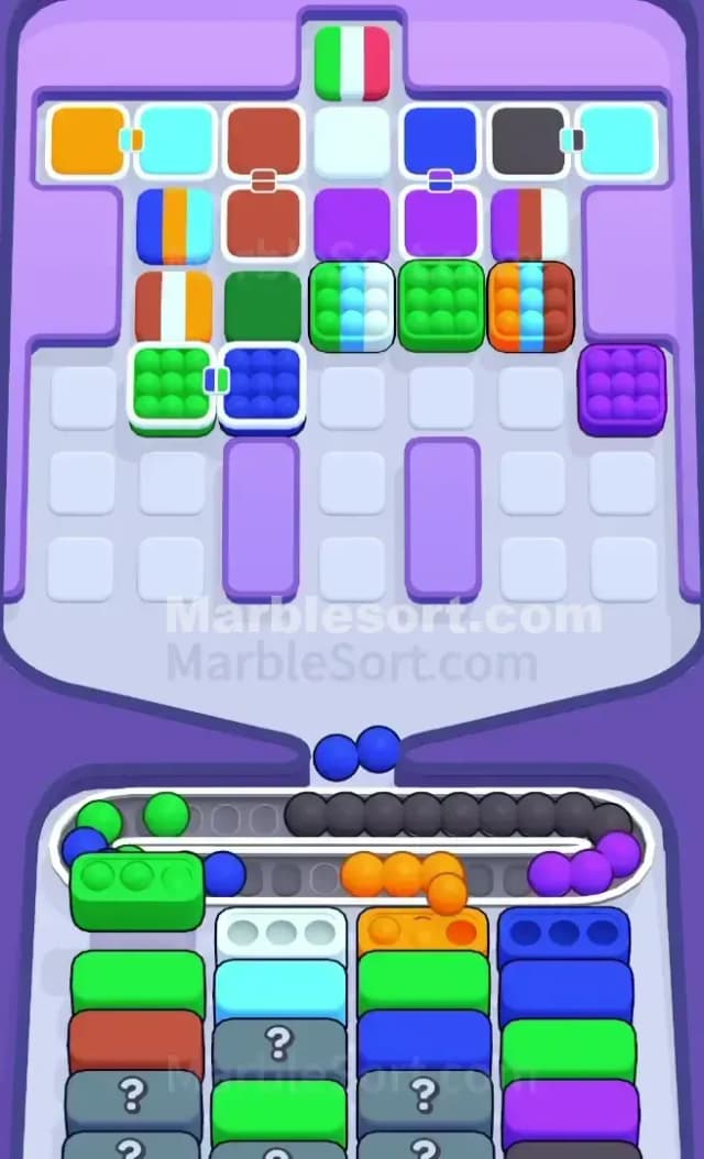 Marble Sort Level 758 Solution 1
