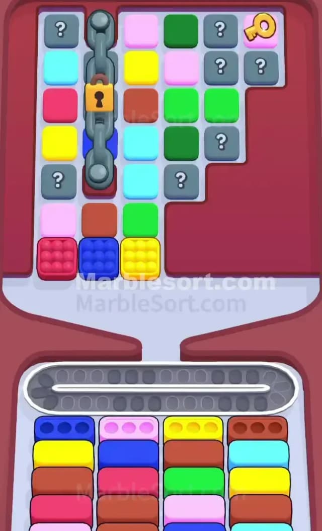 Marble Sort Level 225 Gameplay