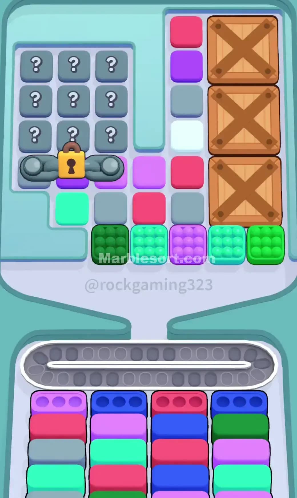 Marble Sort Level 271 Screenshot