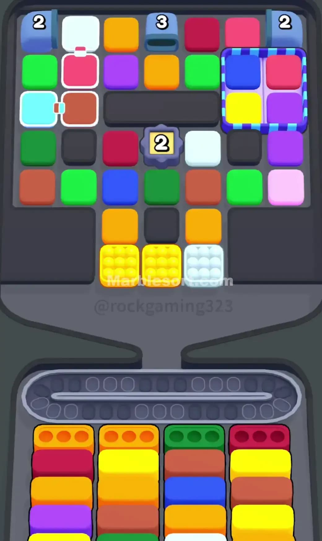 Marble Sort Level 254 Screenshot