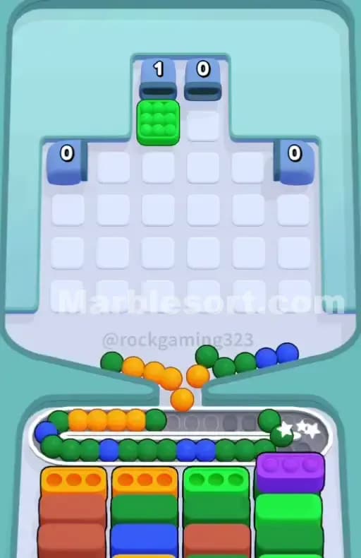 Marble Sort Level 192 Solution 3