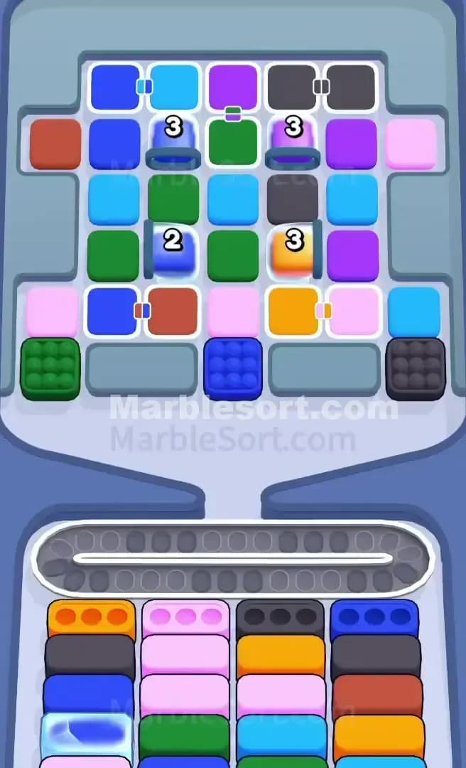 Marble Sort Level 776 Screenshot