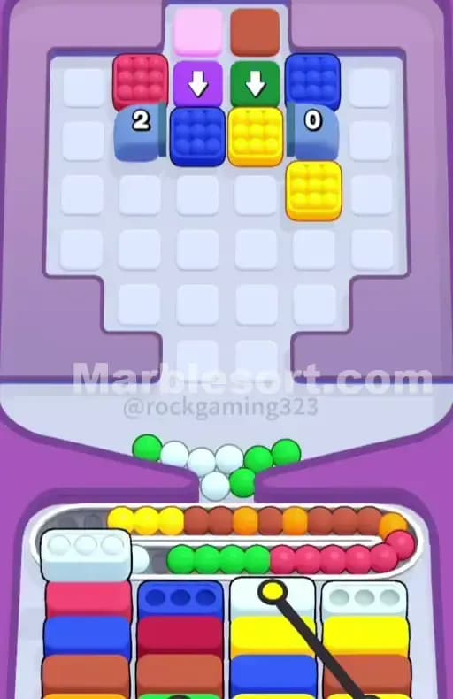Marble Sort Level 253 Solution 2