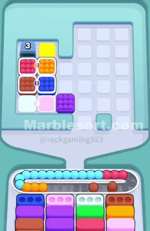 Marble Sort Level 265 Solution 2