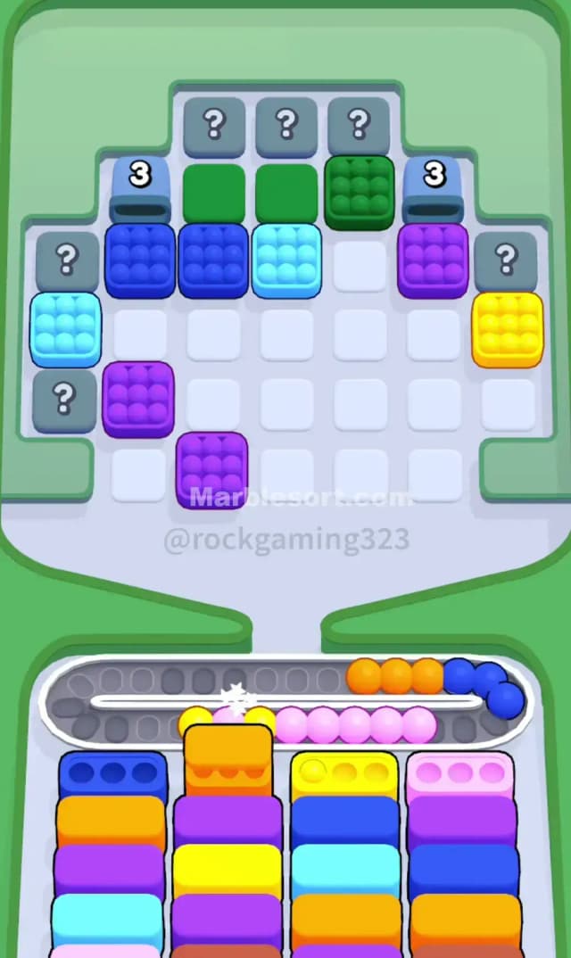 Marble Sort Level 263 Solution 1
