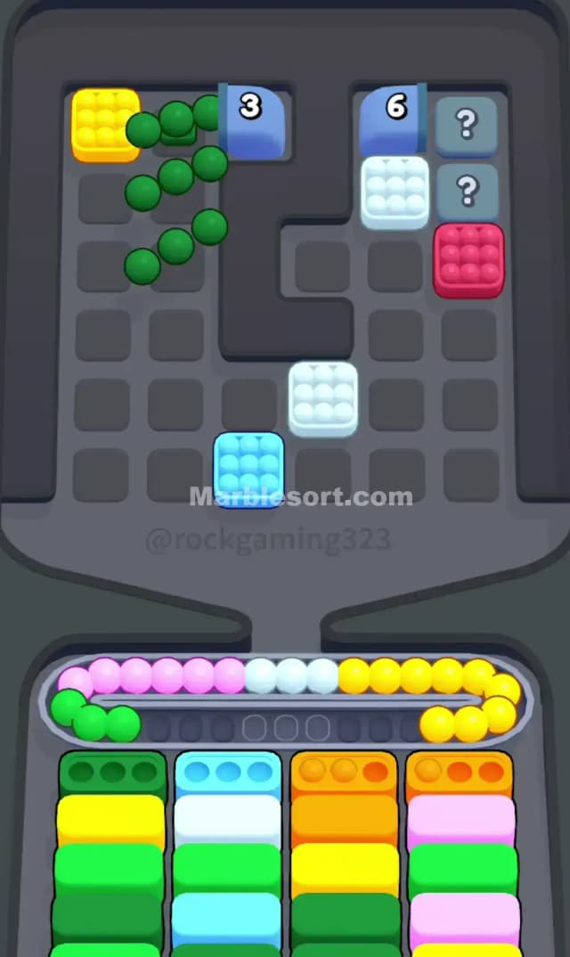 Marble Sort Level 370 Solution 2