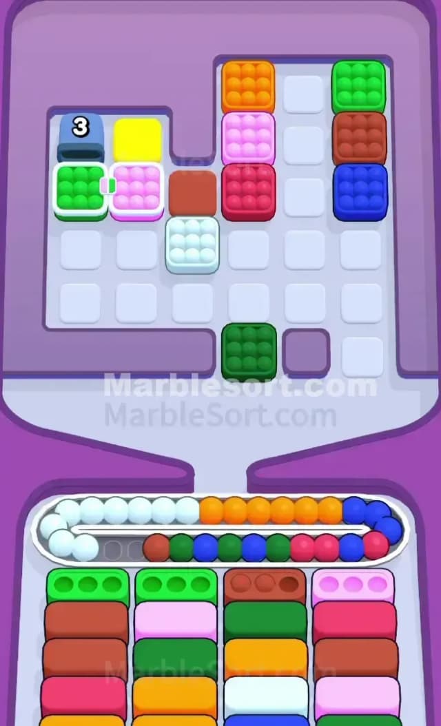 Marble Sort Level 325 Solution 2