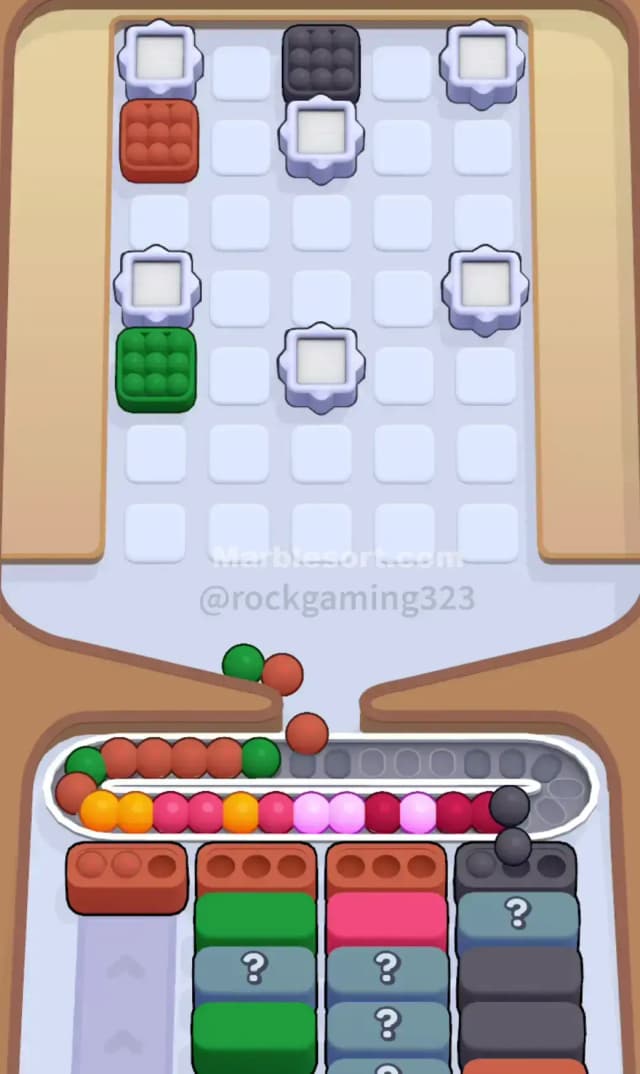 Marble Sort Level 286 Solution 3