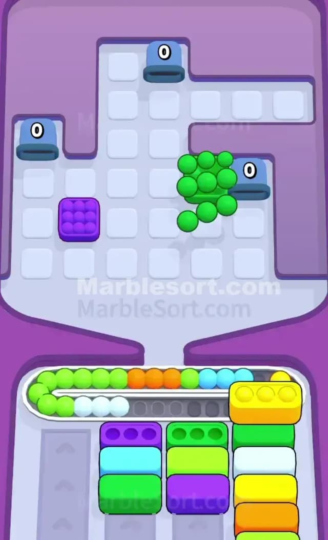 Marble Sort Level 706 Solution 3