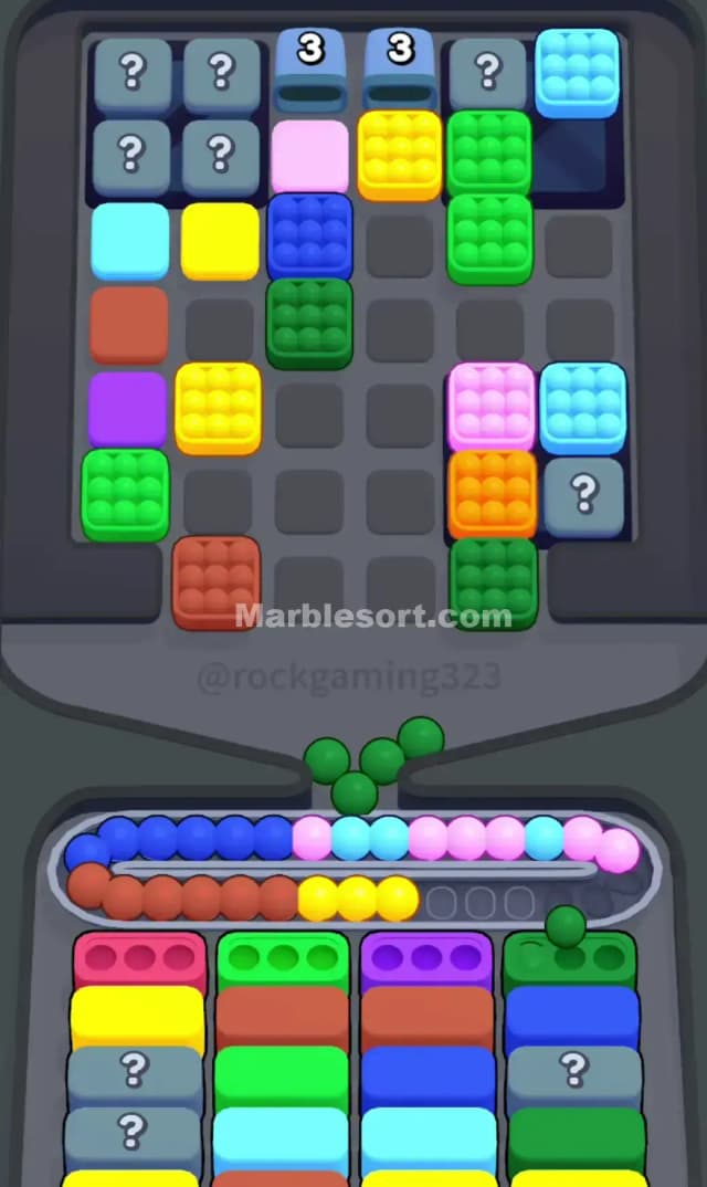 Marble Sort Level 190 Solution 1