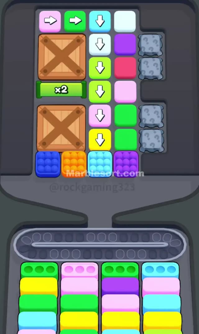 Marble Sort Level 237 Gameplay