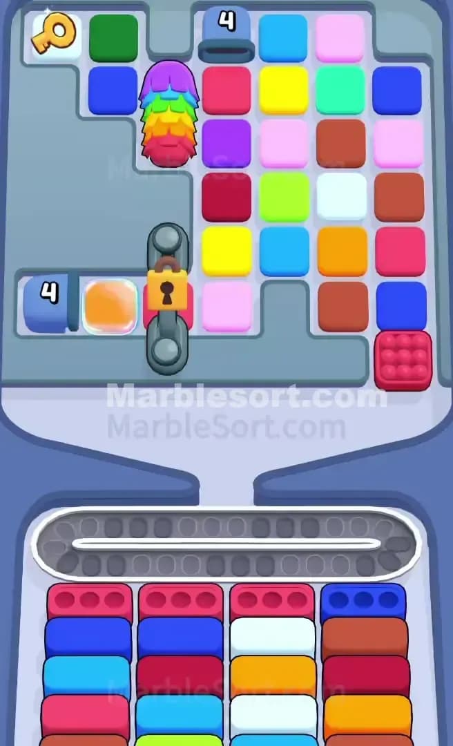 Marble Sort Level 773 Screenshot