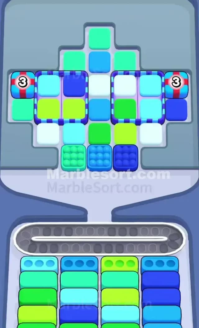 Marble Sort Level 775 Gameplay