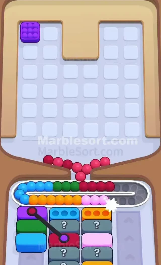 Marble Sort Level 278 Solution 3