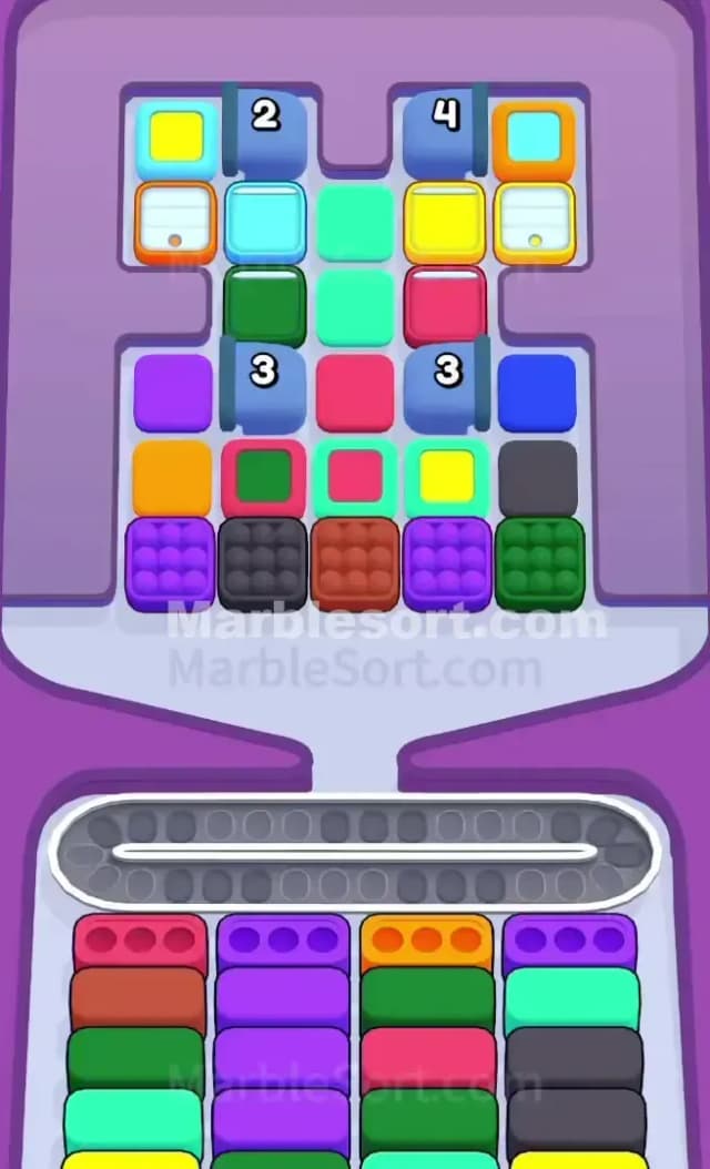 Marble Sort Level 788 Gameplay