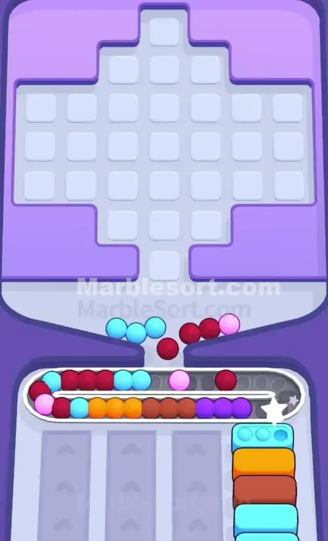 Marble Sort Level 365 Solution 3