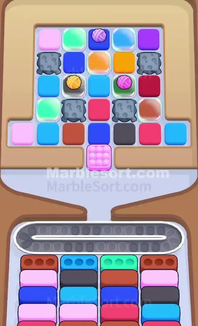 Marble Sort Level 746 Screenshot