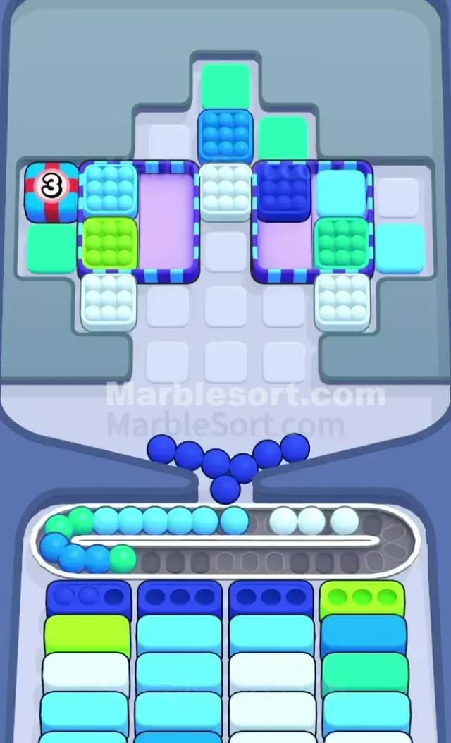 Marble Sort Level 775 Solution 1