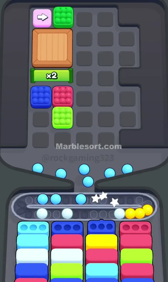 Marble Sort Level 237 Solution 2