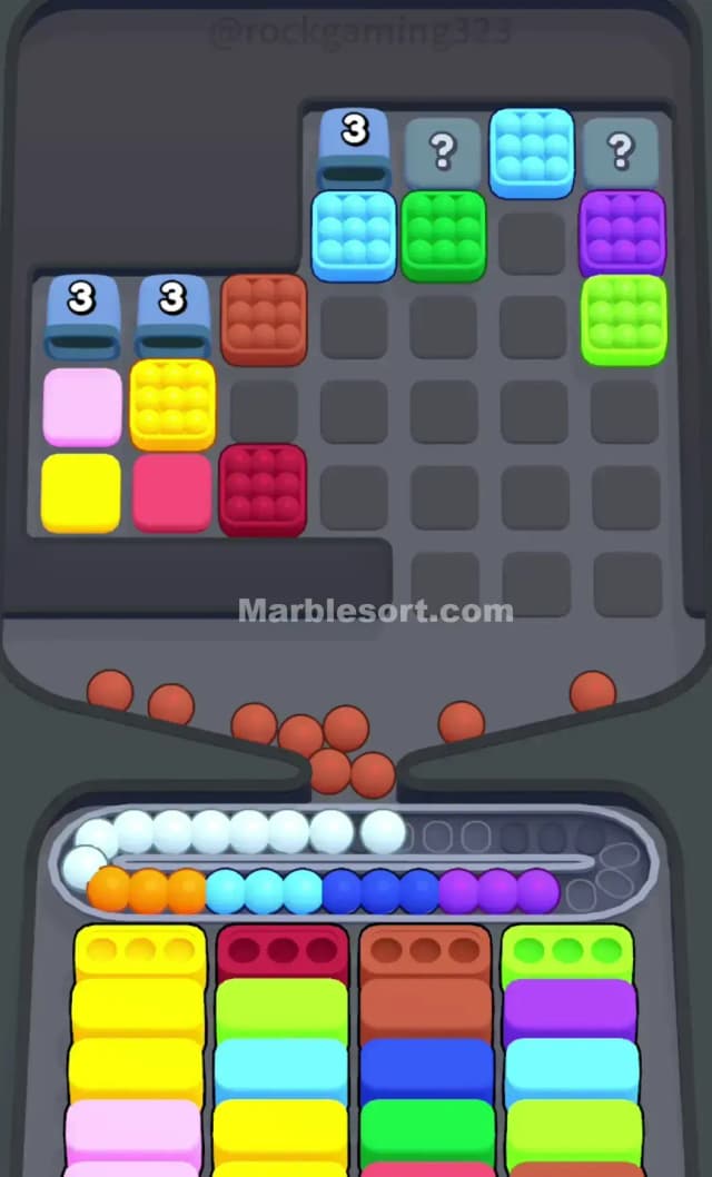 Marble Sort Level 87 Solution 1