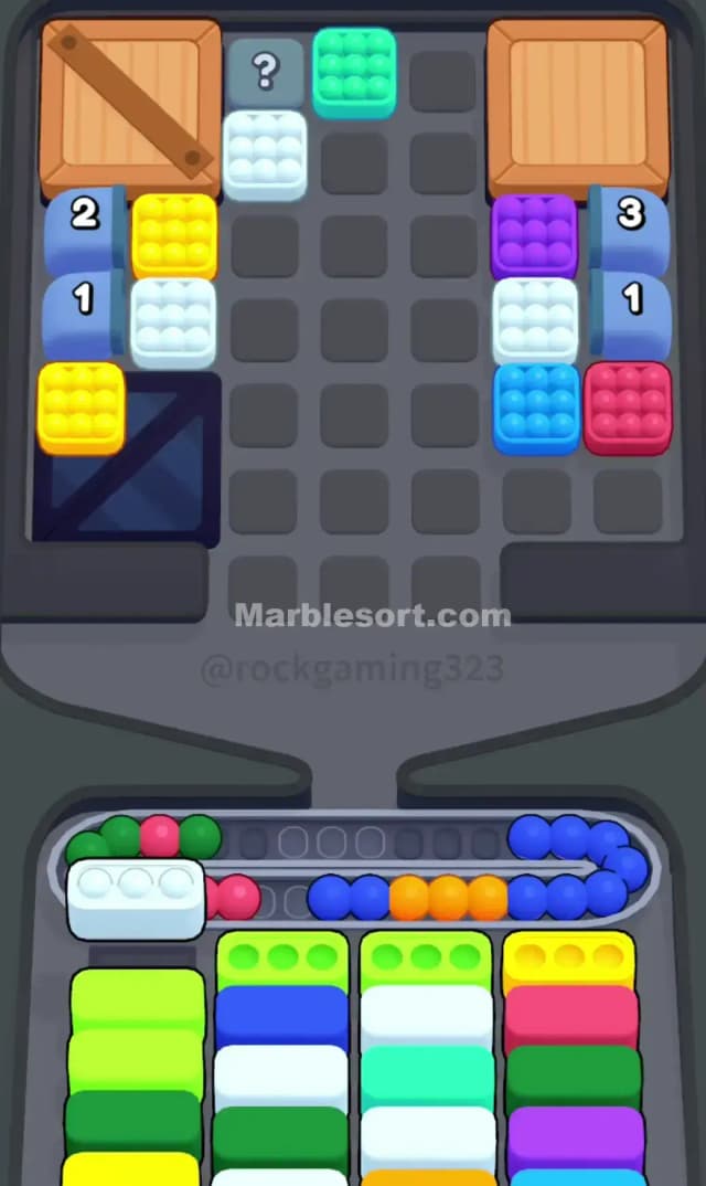 Marble Sort Level 200 Solution 1