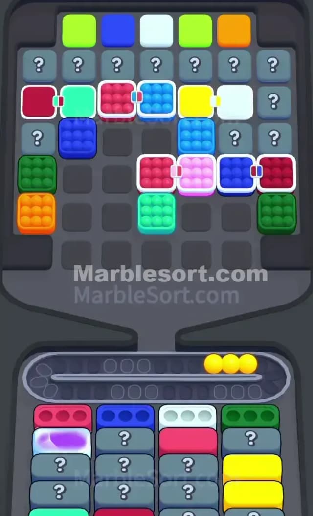 Marble Sort Level 294 Solution 1