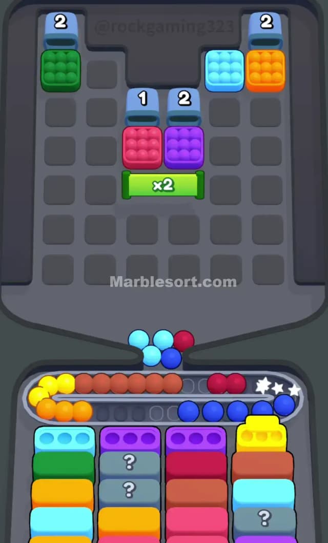 Marble Sort Level 80 Solution 2