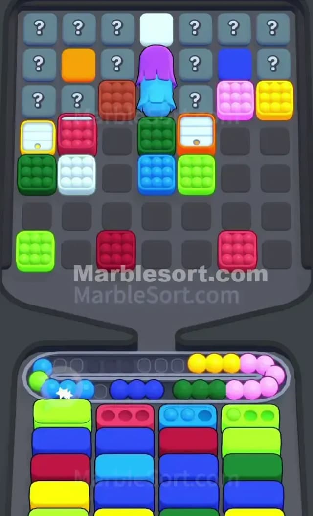 Marble Sort Level 770 Solution 1
