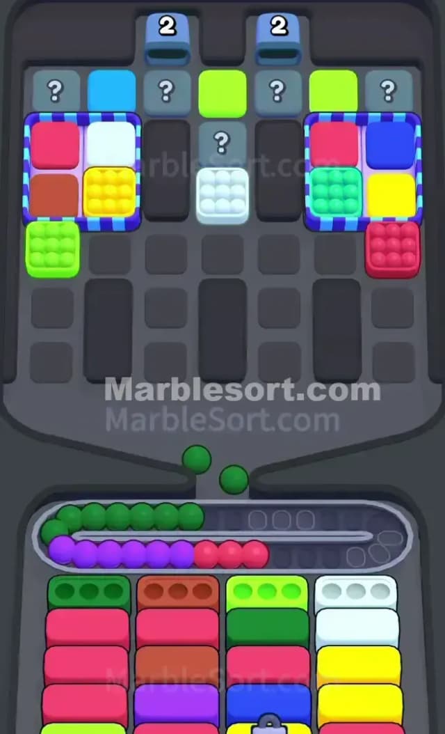 Marble Sort Level 297 Solution 1
