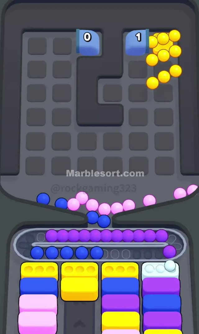 Marble Sort Level 370 Solution 3