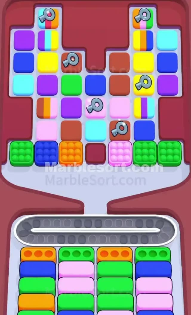 Marble Sort Level 762 Gameplay