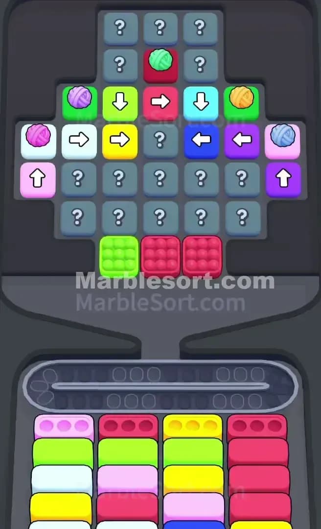 Marble Sort Level 687 Screenshot
