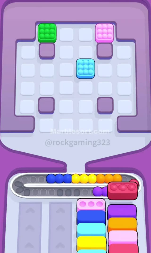 Marble Sort Level 246 Solution 3