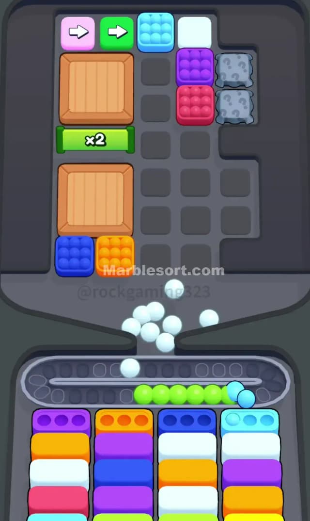 Marble Sort Level 237 Solution 1