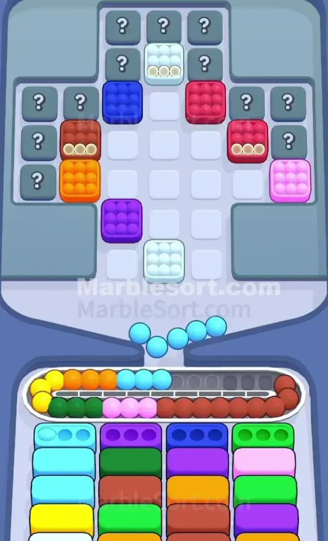 Marble Sort Level 699 Solution 1