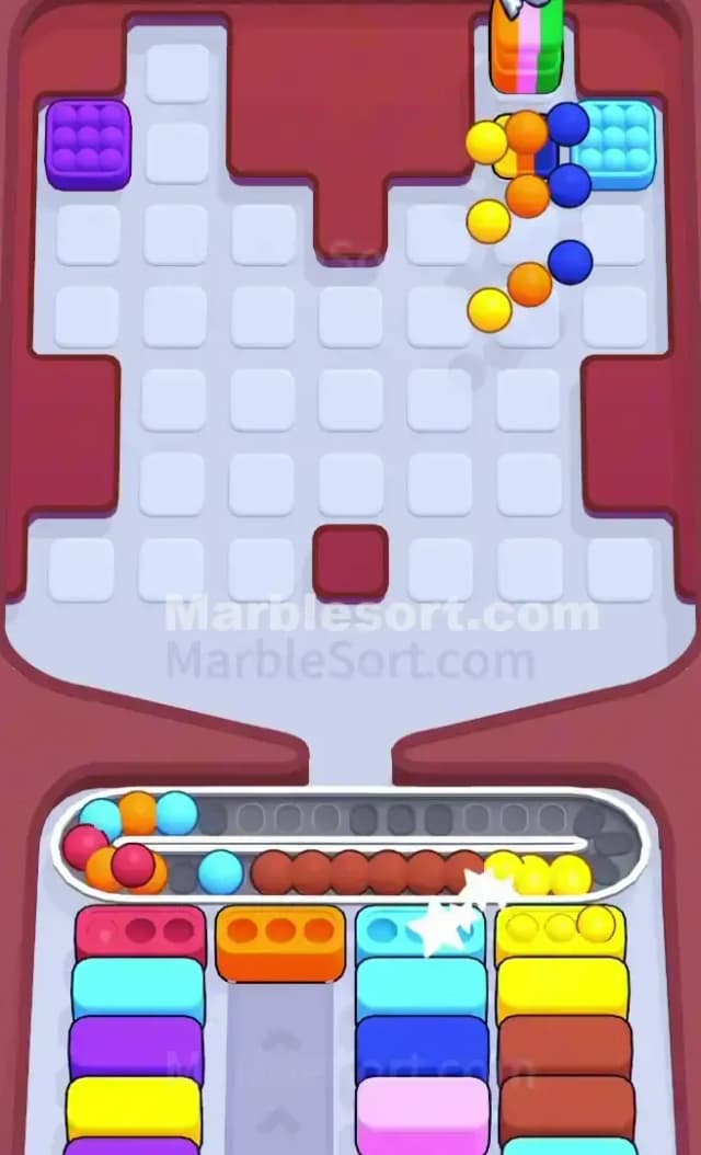 Marble Sort Level 762 Solution 3