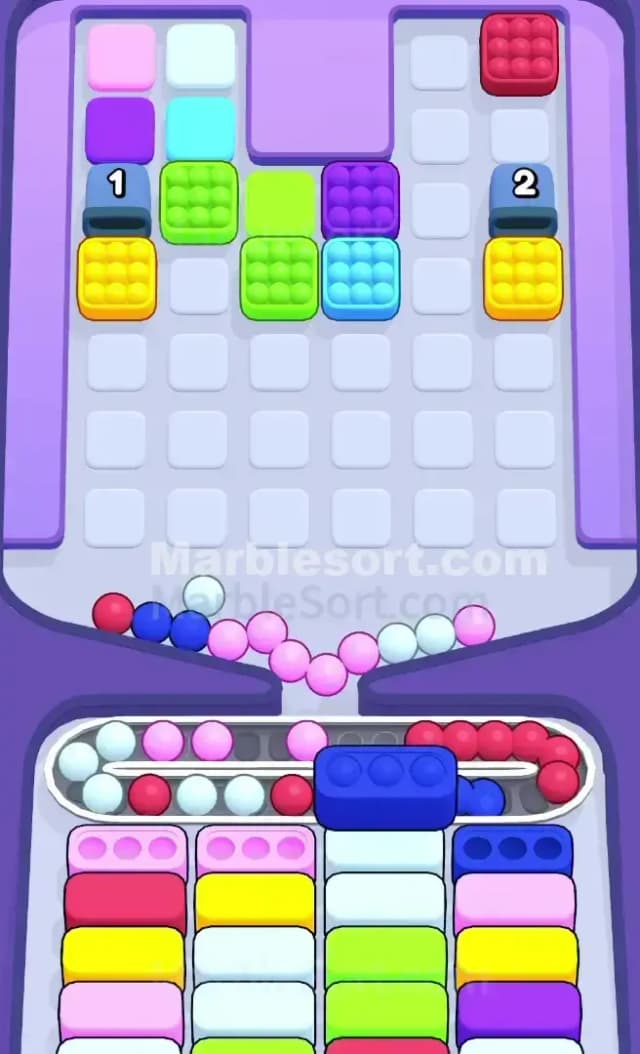 Marble Sort Level 373 Solution 2