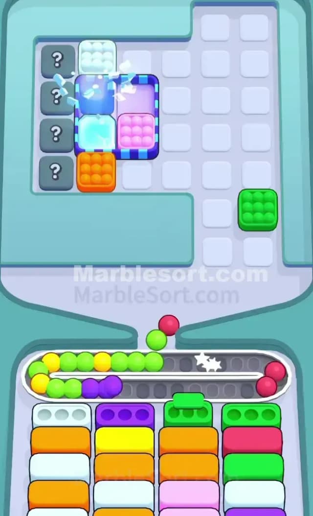 Marble Sort Level 732 Solution 2