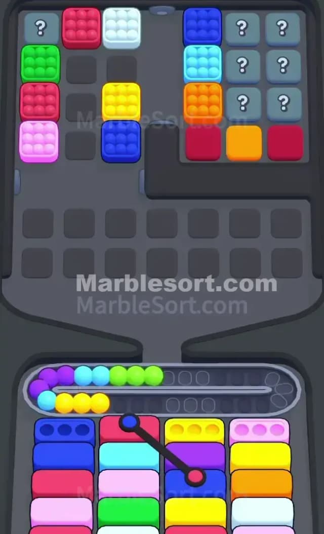 Marble Sort Level 744 Solution 2